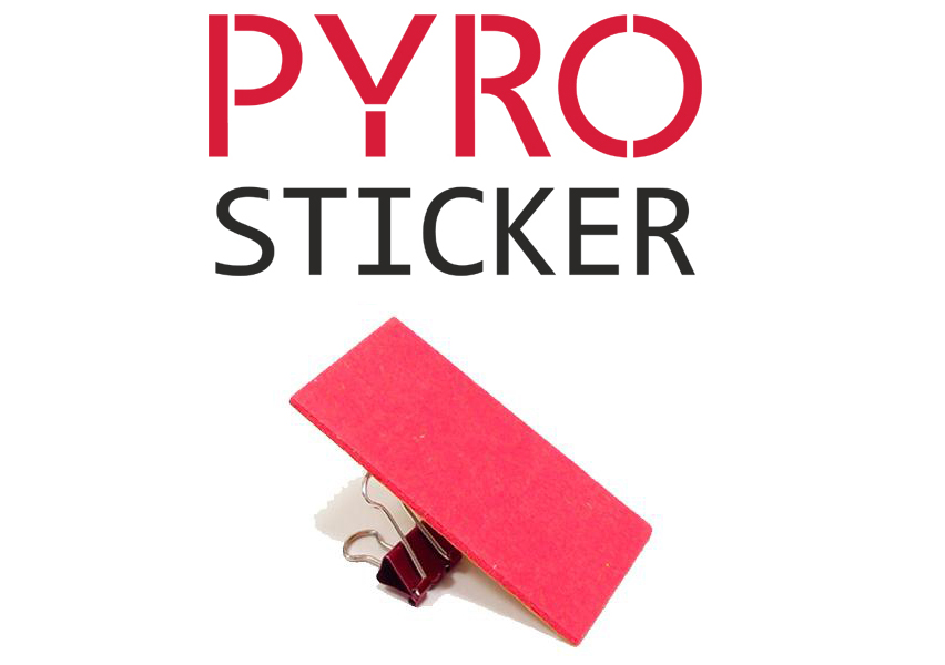 Pyrosticker